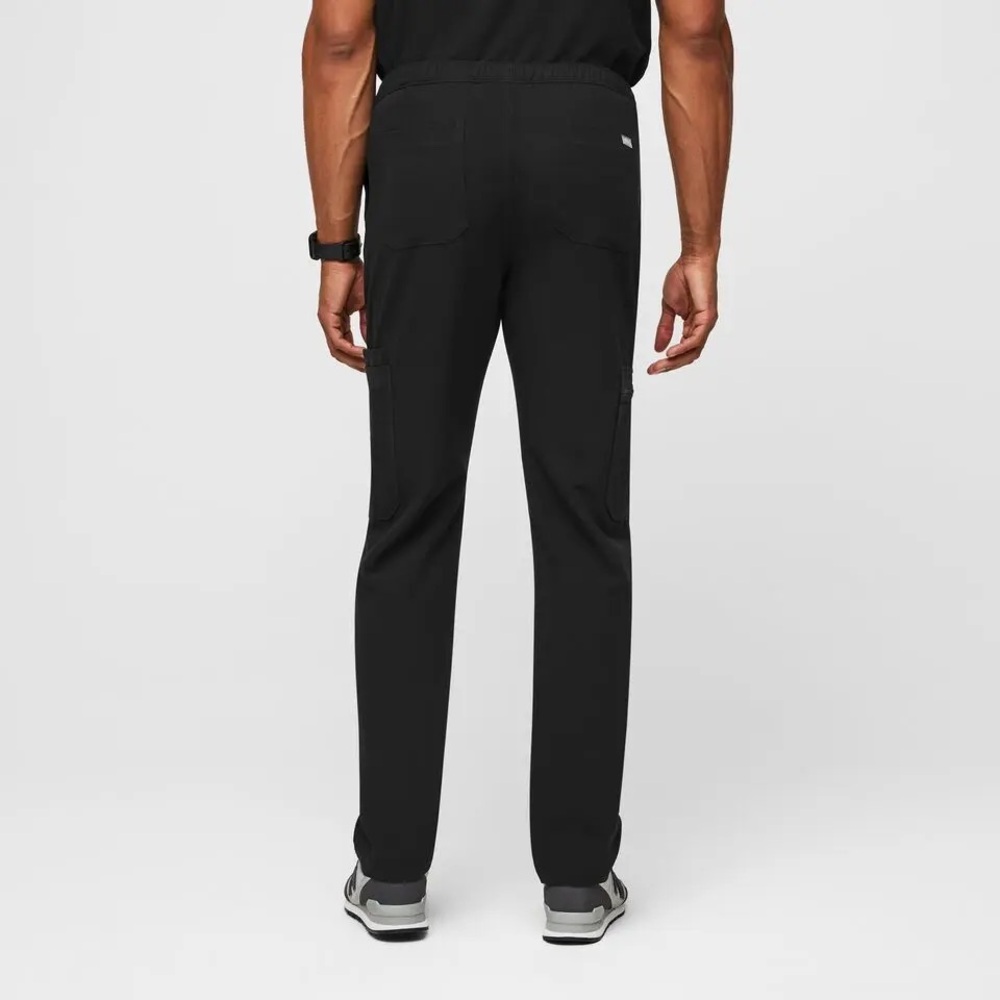 Like New Excellent Figs Mens Cairo Cargo Scrub Pants Black Size: Large - Picture 3 of 8